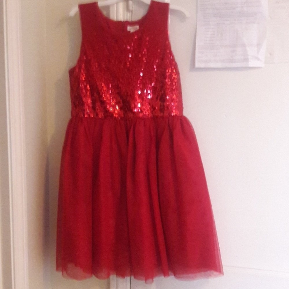 Big girl sequined dress